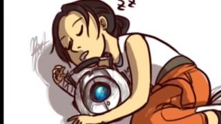 Chell x Wheatley Come Wake Me Up [upl. by Melgar101]