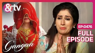 घूंघट वाली माता बनकर Prabha ने ली Niranjan के घर में Entry  Gangaa  Full Ep 476  andtvchannel [upl. by Lednem]