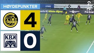 BodøGlimt 4  0 Kristiansund BK  Høydepunkter [upl. by Lauree]