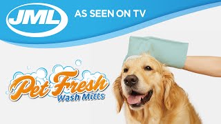 Pet Fresh Wash Mitts from JML [upl. by Ivett]