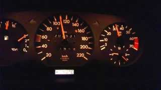 Mercedes Benz W124 230 CE acceleration 0100 [upl. by Suisyola698]