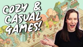 10 Cozy Casual Games You NEED to play [upl. by Kcinom]