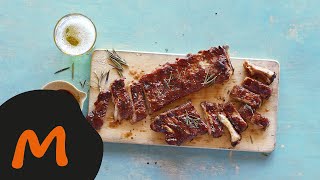 Costine con marinata di senape e birra – Ricetta Migusto [upl. by Strain]