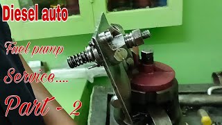 ape diesel auto fuel pump service work part 2 automobie mechanical mechanism engine [upl. by Samul]