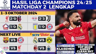 HASIL UCL amp KLASEMEN LIGA CHAMPION 2024 TERBARU HARI INI  Liverpool vs Bologna Real Madrid Bayern [upl. by Lange165]