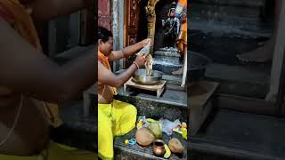 Hanuman Janmadinothasava sandarbanga Swamy variki abhishekam 🙏🙏🙏jai sri ram🙏🙏 om shri matreya namaha [upl. by Dougie]