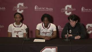 College of Charleston Womens Basketball Post Game Press Conference vs Jacksonville St 121123 [upl. by Cataldo599]