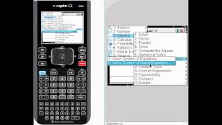 TINSPIRE CAS 3 Variable Linear Systems [upl. by Streeto]