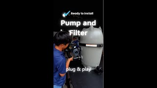 Effortless Pool Setup Ready to Install RTI Pump and Filter by Swimming Pool Republic – BTS [upl. by Ened]