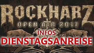 DIENSTAGSANREISE auf dem RockHarz2017  DarkSiffler [upl. by Mutua]