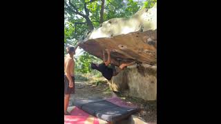 Rince mi Roche dHercule Fontainebleau bouldering [upl. by Donela]