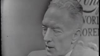 Admiral Byrd Full Interview  Operation Highjump LONGINES CHRONOSCOPE WITH RICHARD E BYRD [upl. by Caassi]