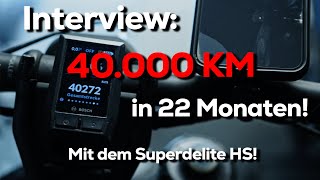 Riese und Müller Superdelite GT Rohloff HS  40000 Kilometer in 22 Monaten wie war das Interview [upl. by Aisyram426]