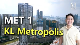 MET 1 Residences KL Metropolis  Developers Units for Sale [upl. by Ramilahs]