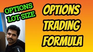 Options Trading in Tamil  20  Options Trading Formula and Lot Size [upl. by Eul]