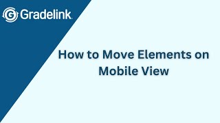 How to Move Elements on Mobile View 👆 [upl. by Noiz]