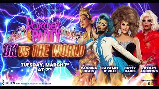 Pangina Heals amp Roxxxy Andrews Roscoes RPDR UK VS The World Viewing Party with Batty amp Kara [upl. by Hakan]