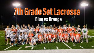 7th Grade Lax Blue vs Orange [upl. by Biagio624]