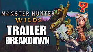 Monster Hunter Wilds NEW Trailer Breakdown [upl. by Ahsenaj576]