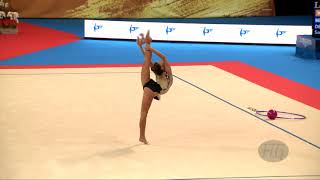 CASTIGLIONI Lucia SMR  2018 Rhythmic Worlds Sofia BUL  Qualifications Ball [upl. by Strauss54]