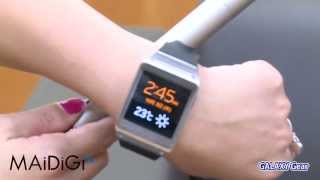 GALAXY Gear ドコモ13・14年冬春モデル新機種リポート [upl. by Nitneuq982]