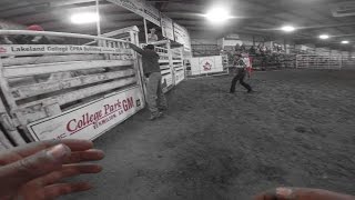 Rodeo Bullfighter GoPro Action [upl. by Nimrak]