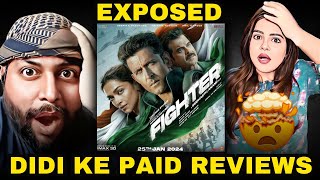 FILMI INDIAN EXPOSED PAID REVIEW FOR FIGHTER TRAILER  Reaction By RG  HRITHIK ROSHAN reaction [upl. by Atikan]