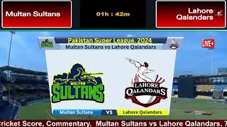 🔴Live PSL  MUL vs LAH Live 7th Match  Multan Sultans vs Lahore Qalandars Live Score cricketlive [upl. by Sylvester325]