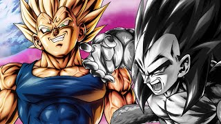 This one took too much Zenkai RED SSJ4 Vegeta VS Ultra Majin Vegeta Dragon Ball Legends [upl. by Leifeste773]