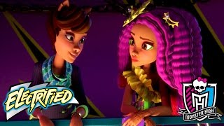 quotMe and My Amigosquot Lyric Music Video  Electrified  Monster High [upl. by Burnside197]