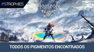 Horizon Zero Dawn The Frozen Wilds  Todos os Pigmentos Encontrados  Guia de Troféu 🏆 [upl. by Anis954]