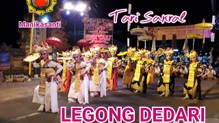 Legong Dedari BrPondok Peguyangan 2019 [upl. by Jamil]