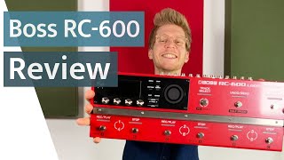 BOSS RC600 Was kann die NEUE Loop Station  Test amp Review [upl. by Inavihs437]