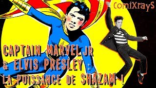 CAPTAIN MARVEL JR  LE SECRET DELVIS PRESLEY   ComiXrayS [upl. by Ahsinra813]