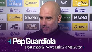 quotSPECIALquot 🩵  Pep Guardiola on Kevin De Bruynes return and Man Citys late win over Newcastle 🎥 [upl. by Willabella]