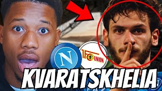 REACTING TO KHVICHA KVARATSKHELIA VS UNION BERLIN 2023 [upl. by Studner]