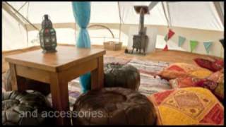 SoulPad® stylish cotton canvas tents tipis and accessories [upl. by Aluk454]