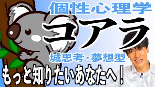 【19分で解説】動物占いコアラをもっと詳しく知りたい人へ！個性心理學夢想型！ [upl. by Eelarat]