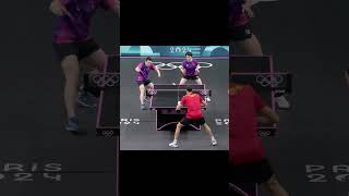 Table Tennis best points mixed paris2024 pingpong tabletennis worldtabletennis wtt shorts tt [upl. by Horst]