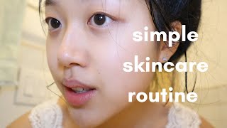 My simple BUT EFFECTIVE skincare routine [upl. by Fredelia]