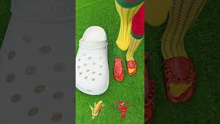 Super cool Giant slippers  🦶🦶 Super cool corn socks 🌽🌽 slippers love trending slippers [upl. by Legim]