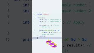 C programming  program bit wise operator [upl. by Tabitha]