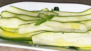 ZUCCHINE MARINATE SENZA COTTURA [upl. by Haroppiz]