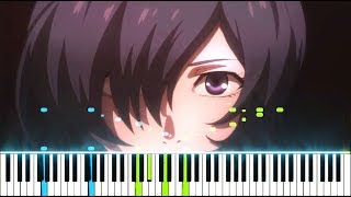 Tokyo Ghoulre 2nd Season OP quotKatharsisquot  TK from Ling Tosite Sigure Synthesia Piano Tutorial [upl. by Amadis]