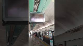 CCL TRACK FAULT ANNOUNCEMENT SMRT KSF C151B 677678 arriving Kembangan MRT shorts [upl. by Dorkas]