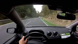 Ford Fiesta ST 20 150CV Nürburgring Roads Test Drive [upl. by Madison8]