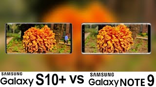 Samsung Galaxy S10 Vs Note 9 Camera Test [upl. by Seugram48]