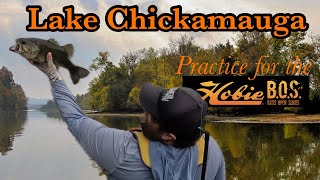 LAKE CHICKAMAUGA  Practice for the HOBIE BOS [upl. by Anibur965]