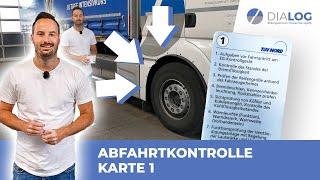 Abfahrtskontrolle Karte 1 erklärt LKWKlasse C  DIALOG BZ [upl. by Atteuqahs27]