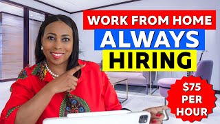 Top 15 Companies Always Hiring Work From Home Jobs Worldwide With Great Pay [upl. by Carey]